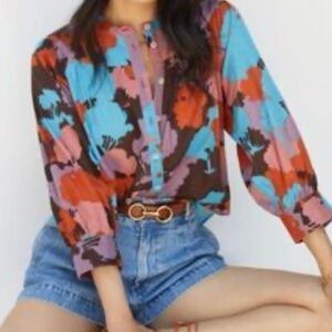 Women’s Anthropologie Porridge small blouse